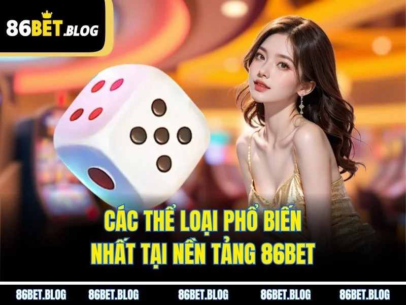 Các thể loại phổ biến nhất tại nền tảng 86BET
