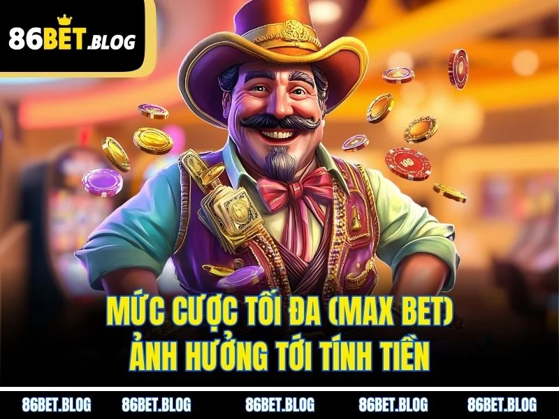 Mức cược tối đa (Max Bet) ảnh hưởng tới tính tiền