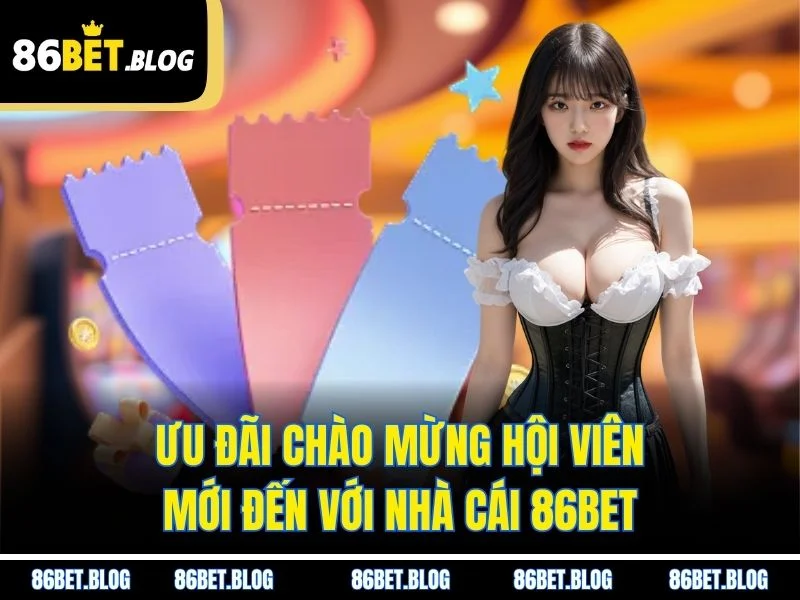 Ưu đãi chào mừng hội viên mới đến với nhà cái 86BET